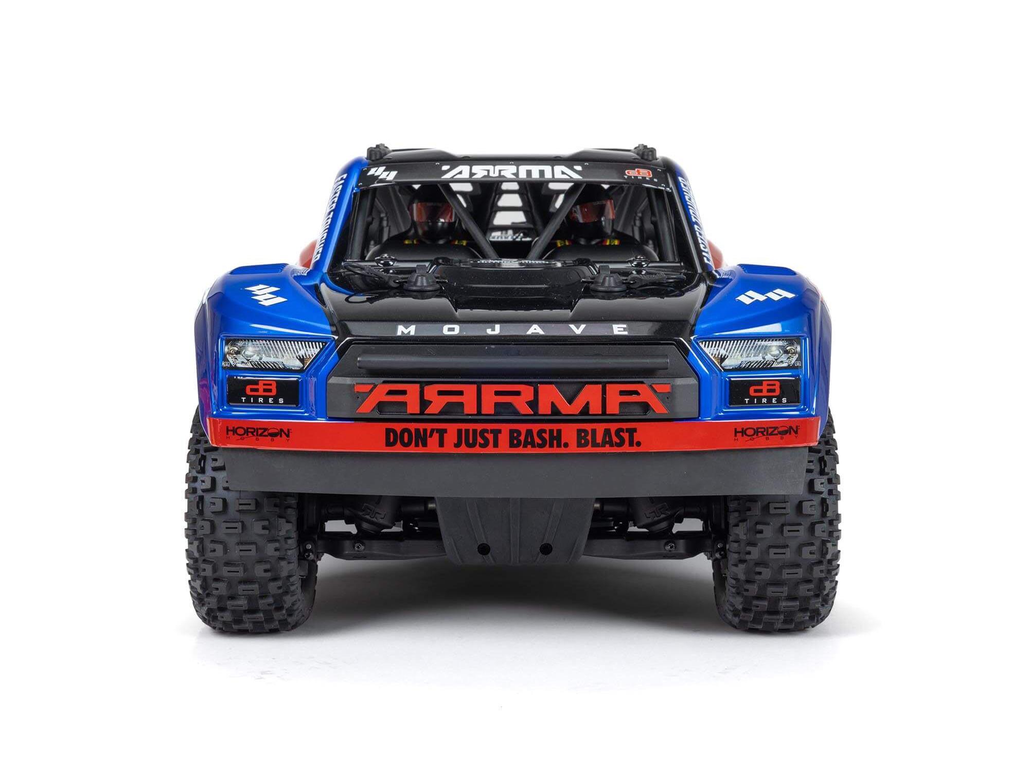 1/8 MOJAVE 4S 4X4 BLX DT (with Centre Diff) RTR Blue - Image 5