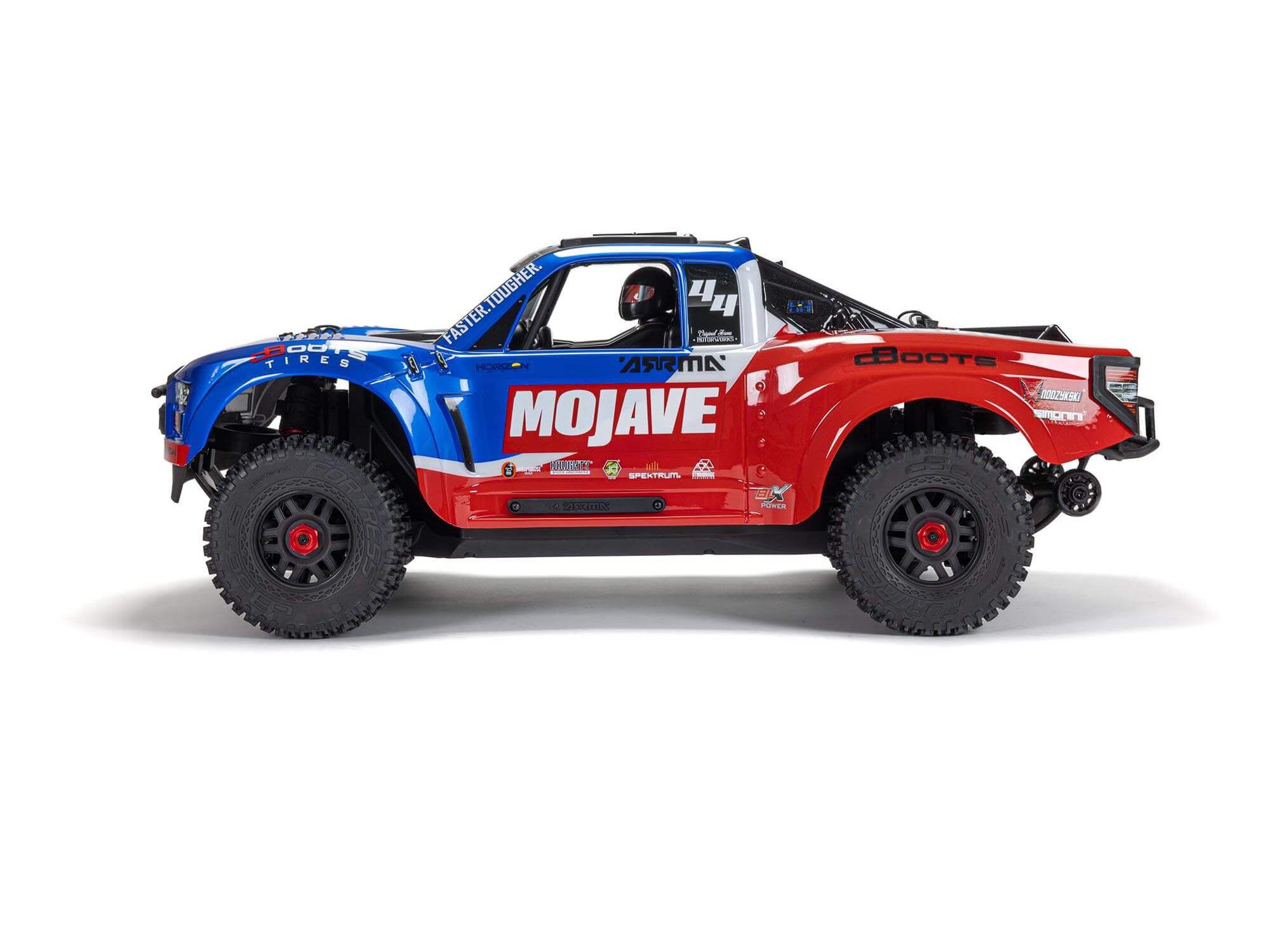 1/8 MOJAVE 4S 4X4 BLX DT (with Centre Diff) RTR Blue - Image 6