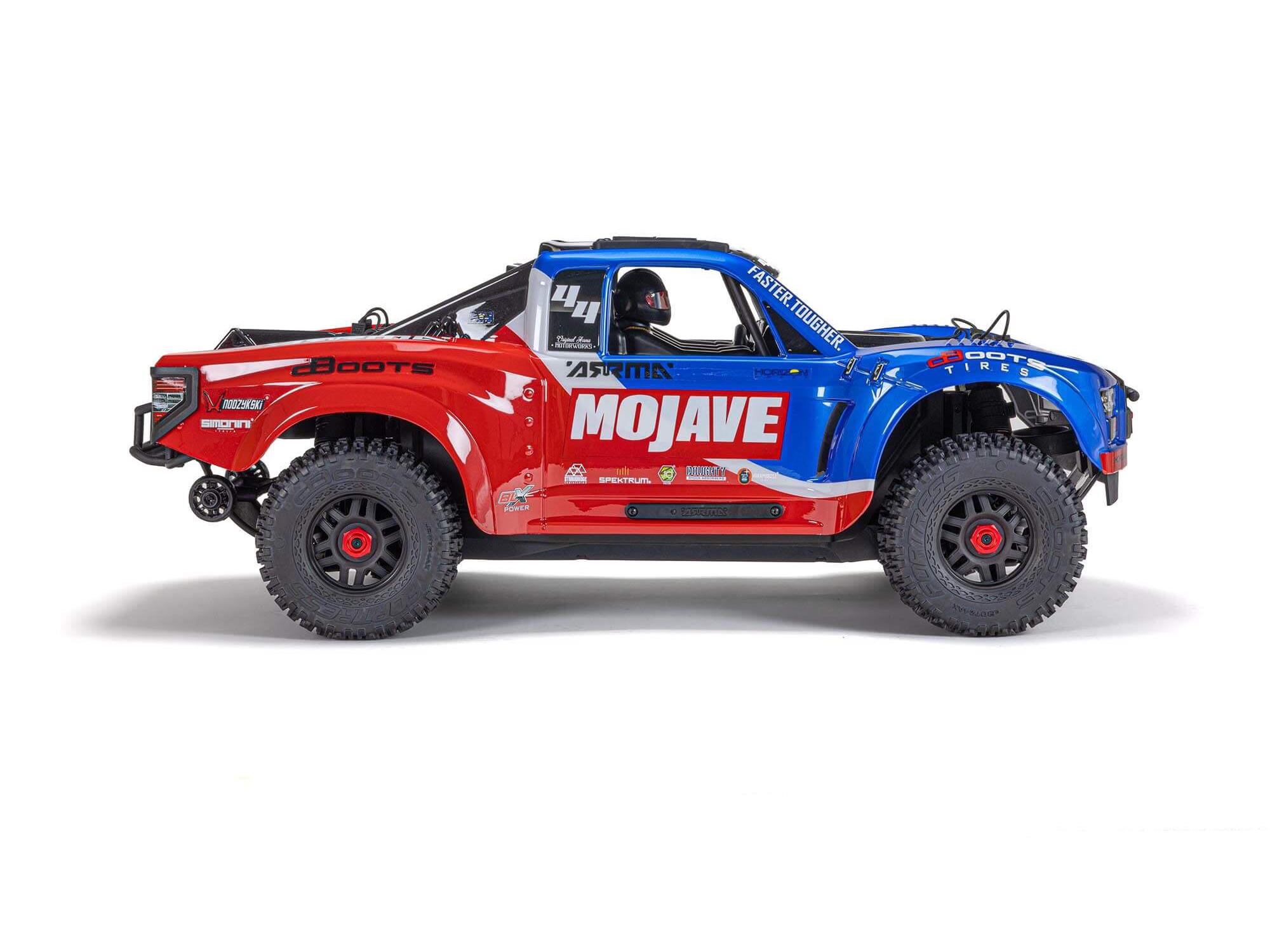 1/8 MOJAVE 4S 4X4 BLX DT (with Centre Diff) RTR Blue - Image 7