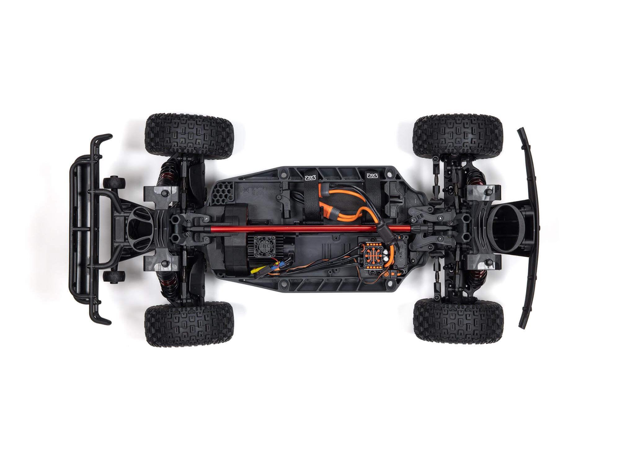 1/8 MOJAVE 4S 4X4 BLX DT (with Centre Diff) RTR Blue - Image 10