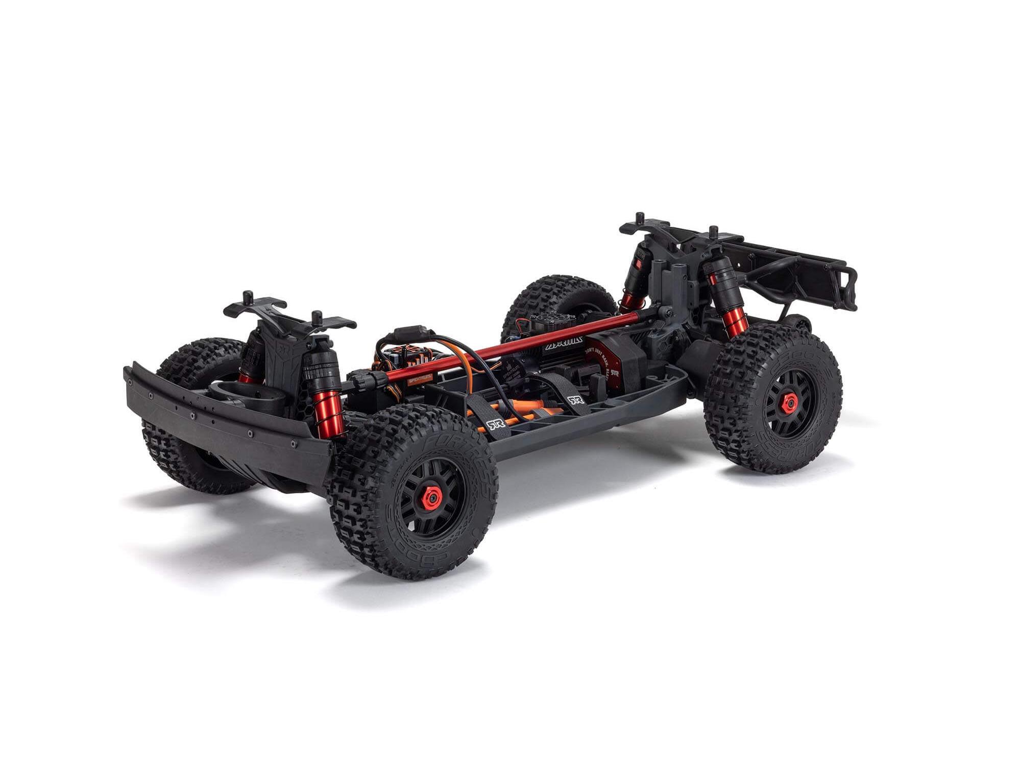 1/8 MOJAVE 4S 4X4 BLX DT (with Centre Diff) RTR Blue - Image 11