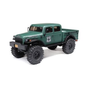 AXIAL 1/24 SCX24 DODGE POWER WAGON 4WD ROCK CRAWLER BRUSHED RTR GREEN C-AXI00007T2