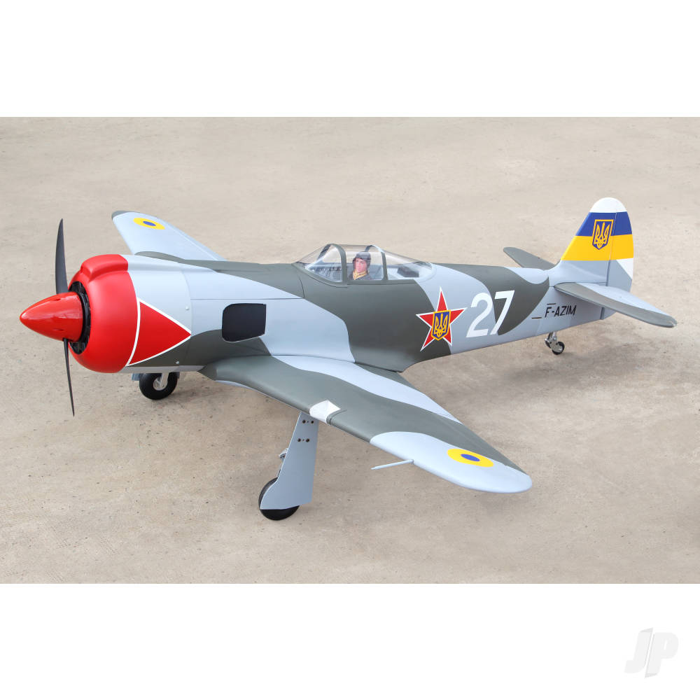 SEAGULL YAKOVLEV YAK-3 (20CC) 1.6M (63IN) WITH ELECTRIC RETRACTS SEA270NG