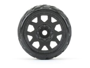 JetKo Maxx Low Profile Extreme Tyre King Cobra Belted on 3.8in Black Rim (2)
