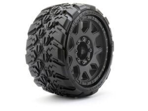 JetKo Maxx Low Profile Extreme Tyre King Cobra Belted on 3.8in Black Rim (2)