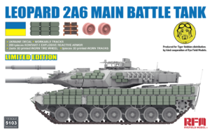 Rye Field Models Leopard 2A6 Main Battle Tank Ukraine Limited Edition 1/35 5103