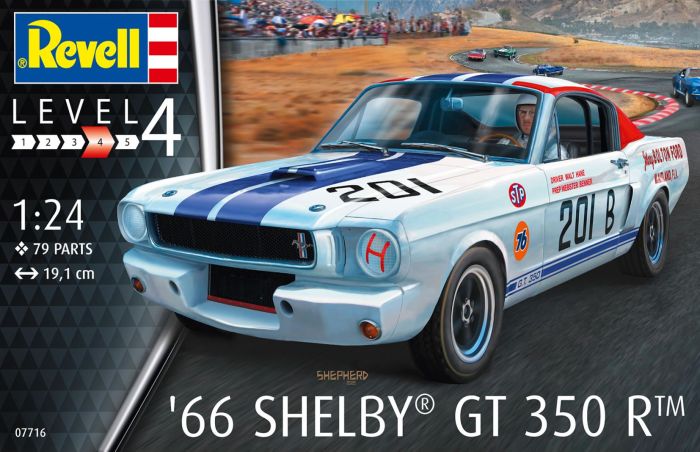 Revell 1965 Shelby Mustang GT 350 R 1/24 07716