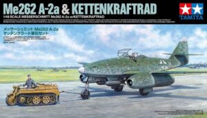 Tamiya Me262A-2a & Kettendraftrad 1/48 25215