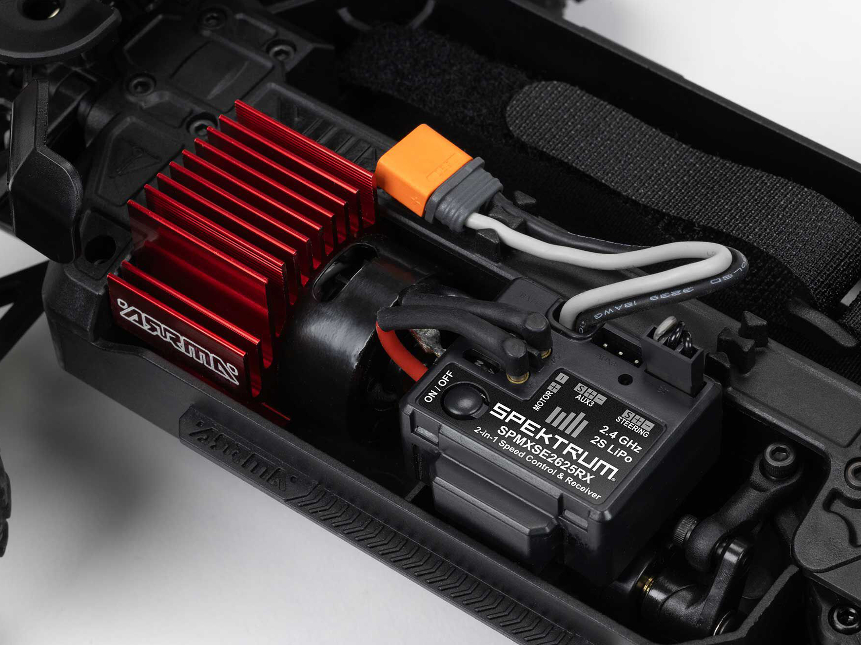 Arrma 1/18 GRANITE GROM MEGA 4X4 MT with Battery & Charger Green - Image 4