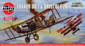 AIRFIX Fokker DR.1 & Bristol F.2B Dogfight Double A02141V