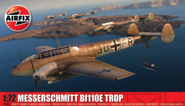 AIRFIX Messerschmitt Bf110E/E-2 TROP 1/72 A03081A