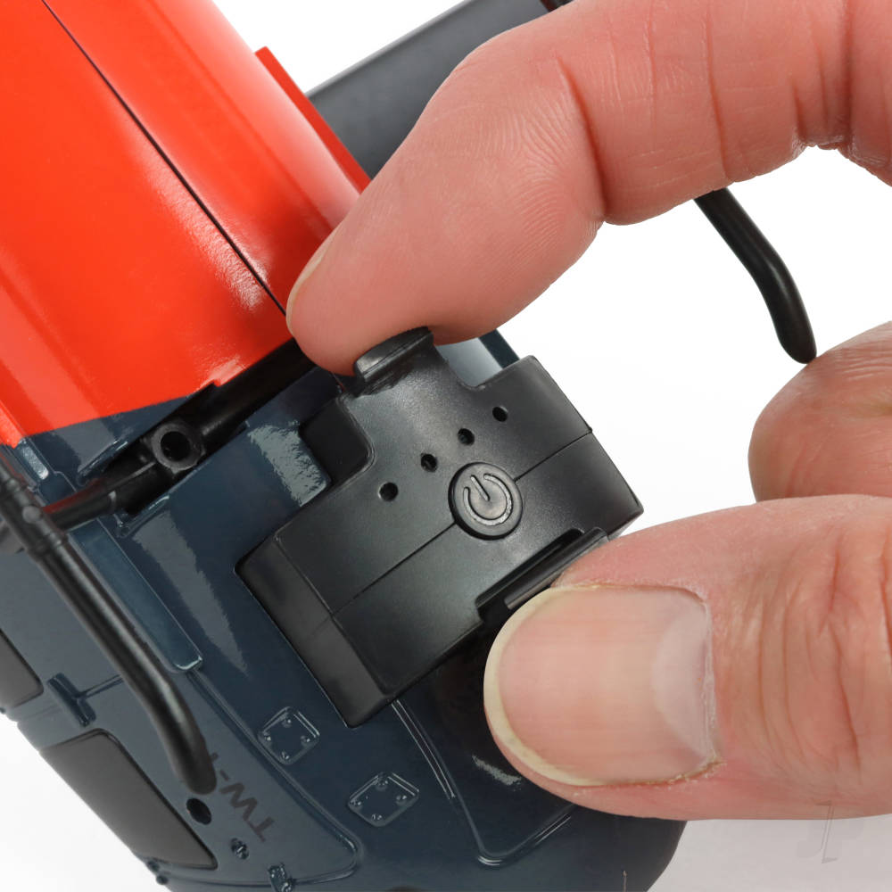 TWISTER BO-105 SCALE 250 FLYBARLESS HELICOPTER GREY/RED TWST1002GR