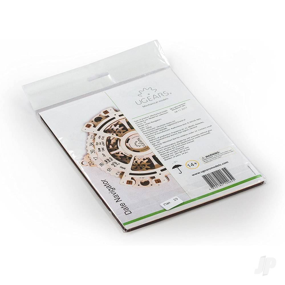 Ugears 3D wooden steampunk model Date Navigator UGR70036