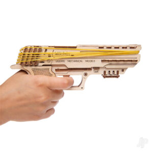 Ugears Wolf-01 Handgun wooden puzzle UGR70047