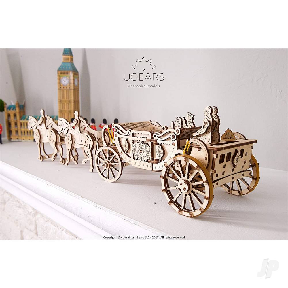 UGears Royal Carriage (Limited Edition) UGR70050 - Image 5