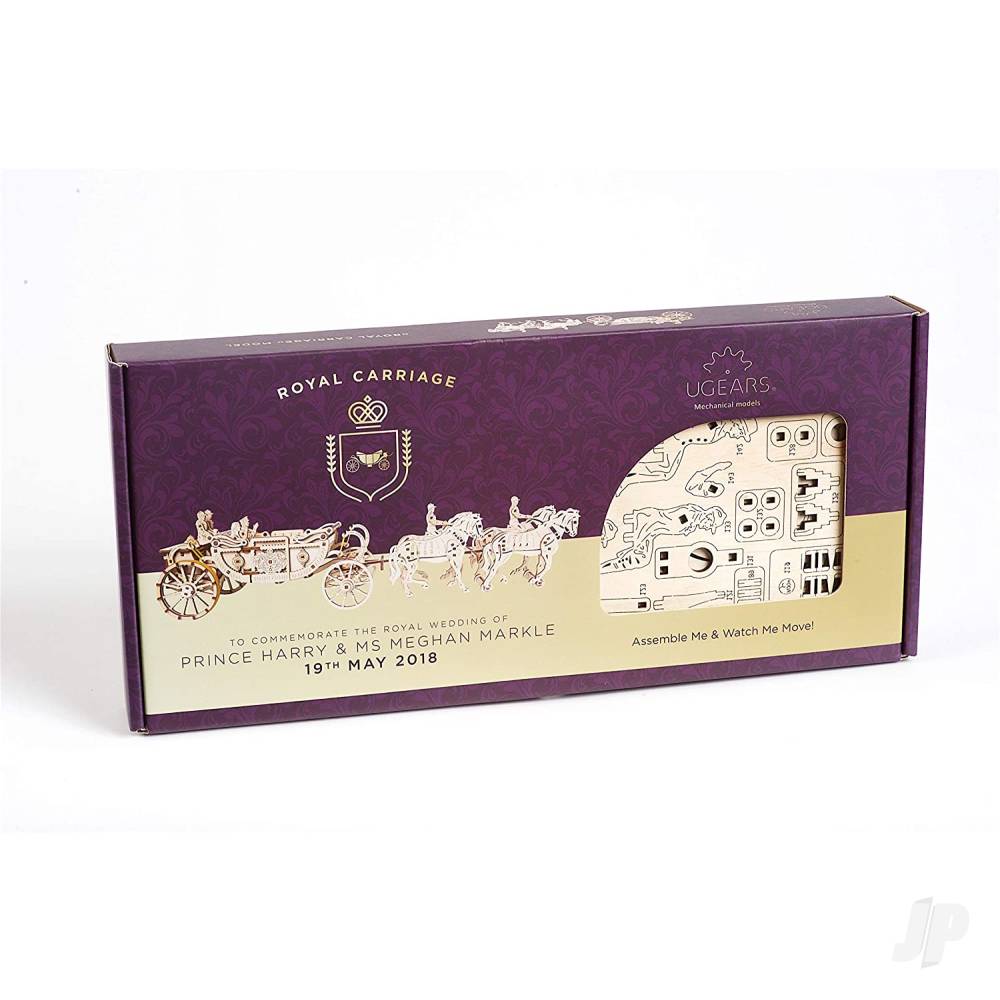 UGears Royal Carriage (Limited Edition) UGR70050 - Image 7