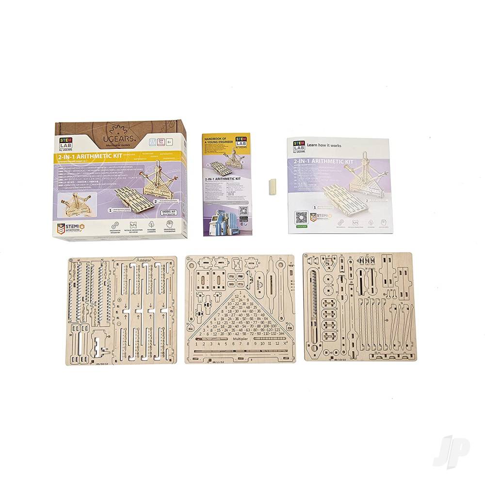 UGears Arithmetic Set Stem Lab UGR70152 - Image 6