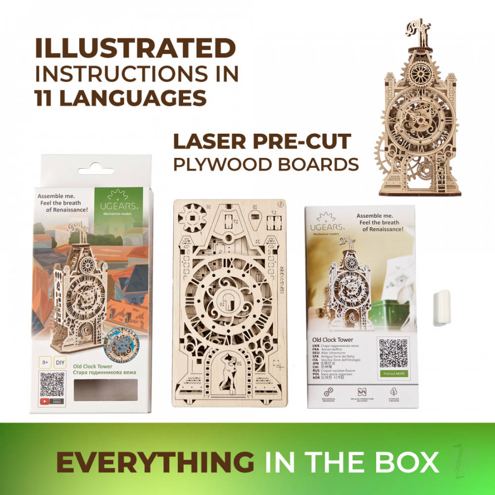 UGears Old Clock Tower UGR70169