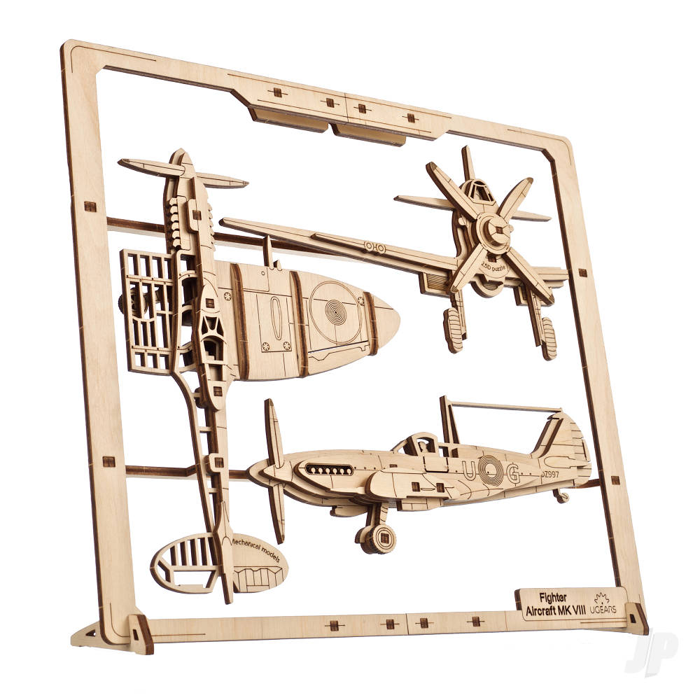 UGears Fighter Aircraft 2.5D Puzzle UGR70196