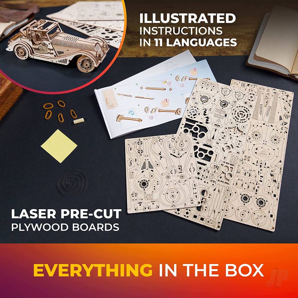 UGears Sports Car Rapid Mouse UGR70202