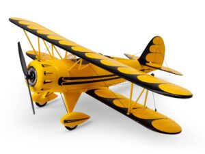 E-FLite UMX WACO Yellow BNF Basic with AS3X and SAFE Select EFLU53550Y