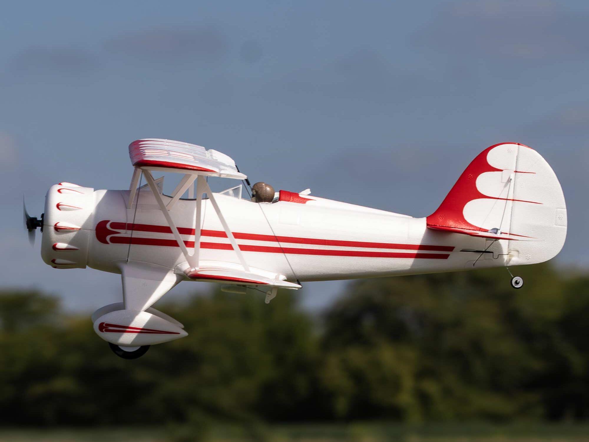 E-FLite UMX WACO WHITE BNF Basic with AS3X and SAFE Select EFLU53550