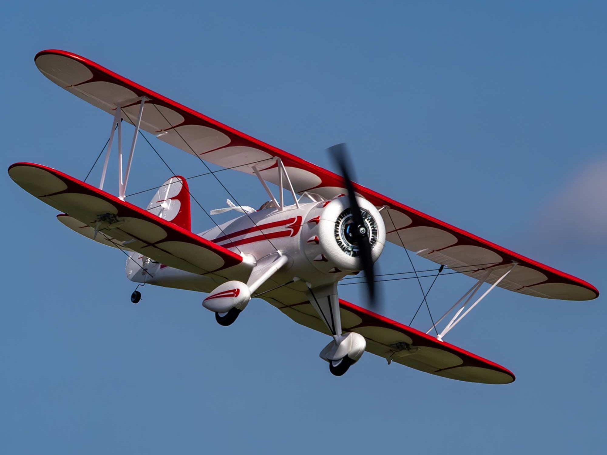 E-FLite UMX WACO WHITE BNF Basic with AS3X and SAFE Select EFLU53550