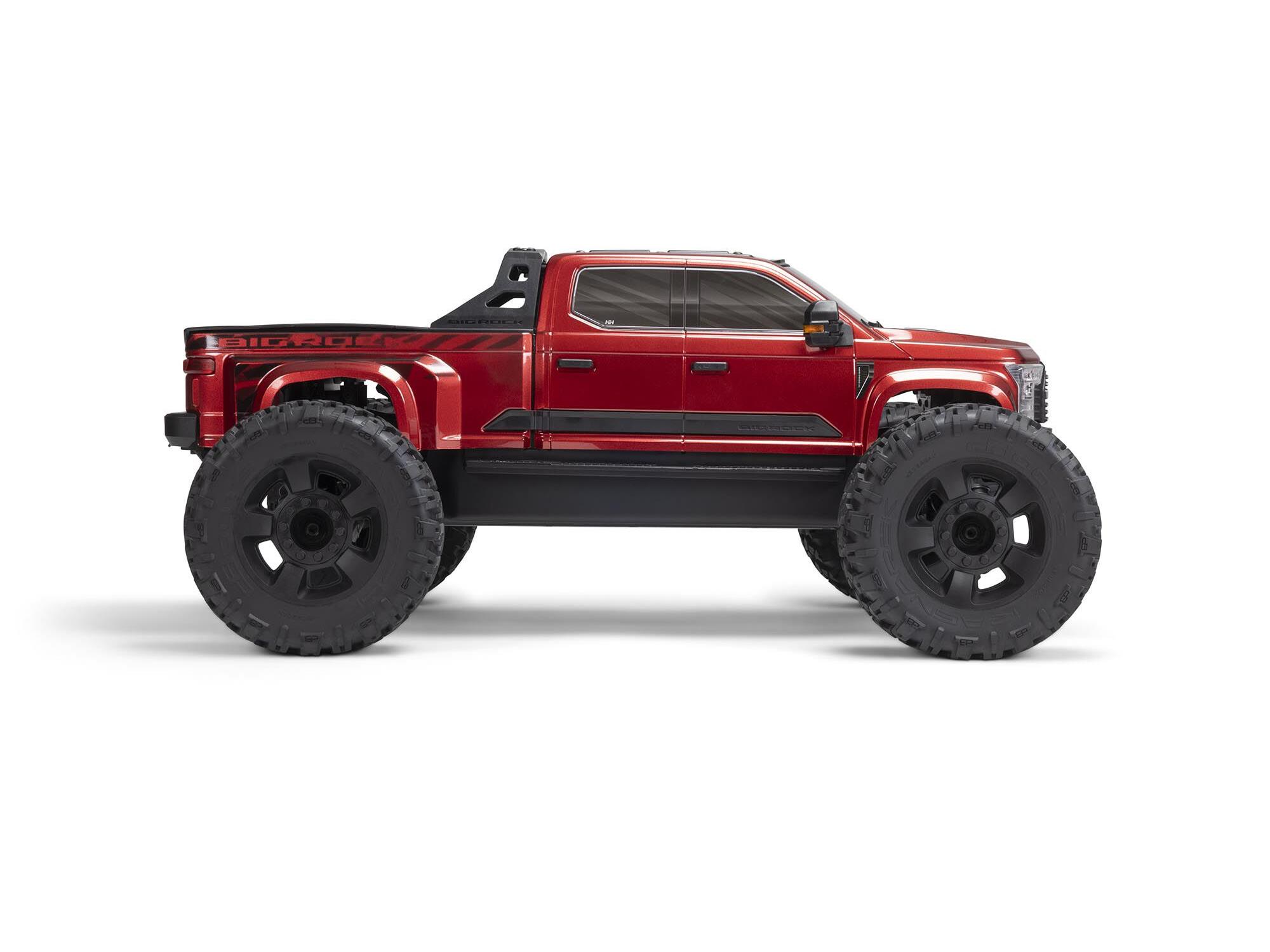 Arrma Big Rock Red 6s 4X4 BLX Monster Truck 1/7 ARA7612T2