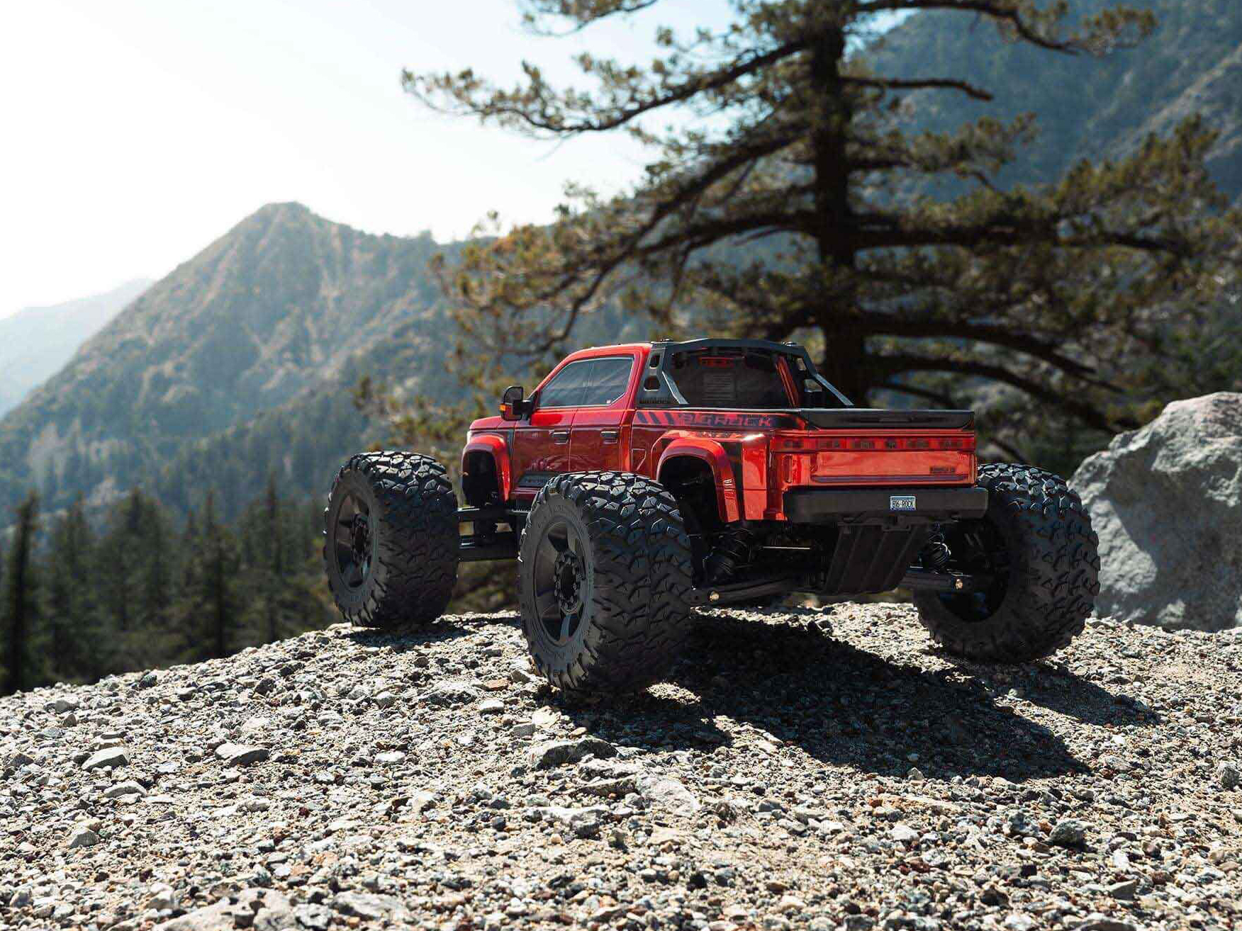 Arrma Big Rock Red 6s 4X4 BLX Monster Truck 1/7 ARA7612T2