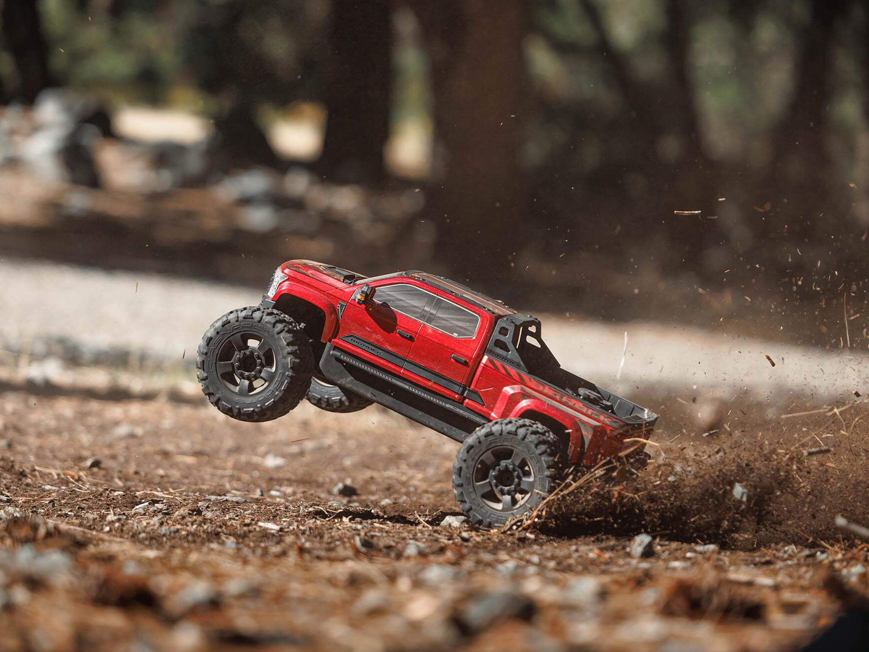 Arrma Big Rock Red 6s 4X4 BLX Monster Truck 1/7 ARA7612T2