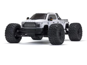 Arrma Big Rock White 6s 4X4 BLX Monster Truck RTR 1/7 ARA7612T3