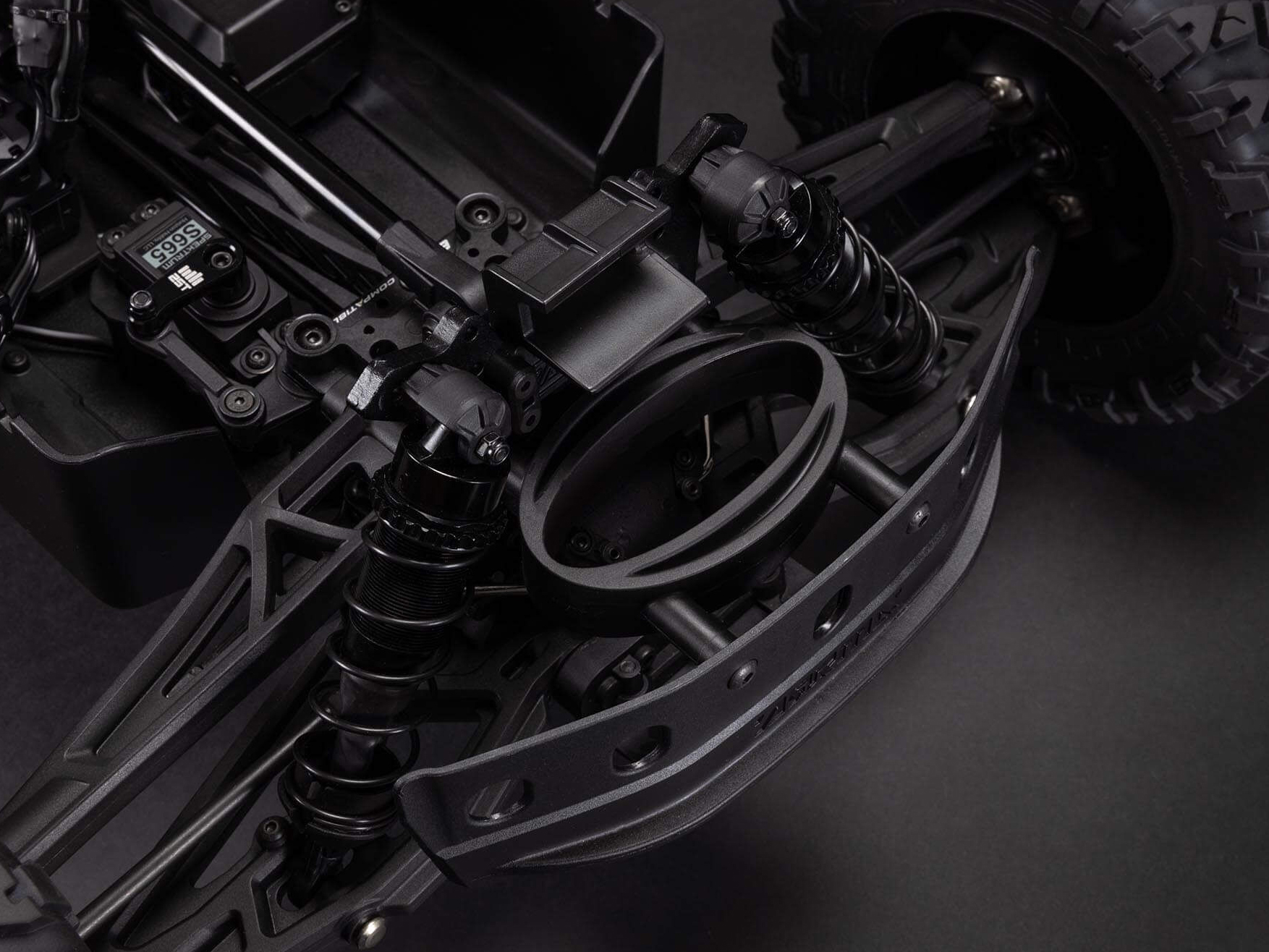 Arrma Big Rock White 6s 4X4 BLX Monster Truck RTR 1/7 ARA7612T3