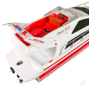 Henglong Atlantic Red Yacht Luxury Powerboat RTR, 700mm