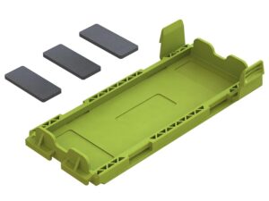 Arrma Gorgon Battery Door Set Fluoro Yellow