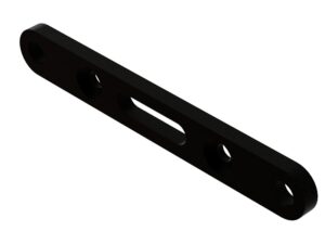 Arrma Aluminum RR Suspension Mount (Black) (1Pc)