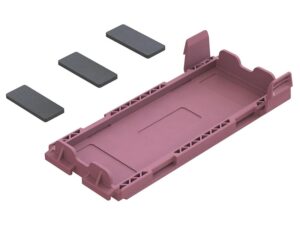 Arrma Gorgon Battery Door Set Pink