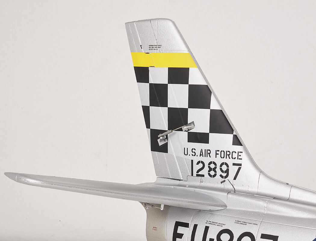 FMS 80MM F-86 THE HUFF PNP SILVER FMS143PSL