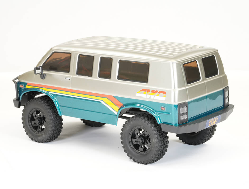FTX Outback Mini XP 1:18 Evo Van Trail RTR - Metal Grey