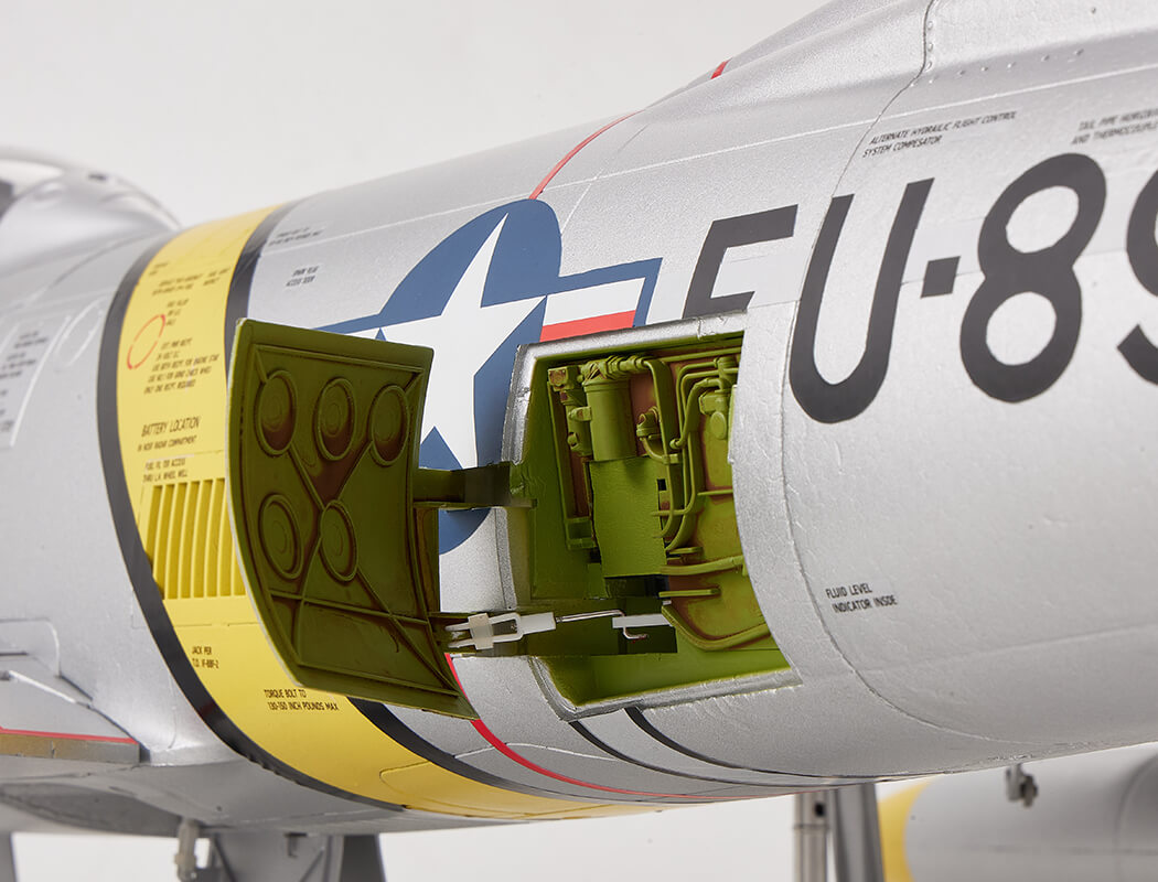 FMS 80MM F-86 THE HUFF PNP SILVER FMS143PSL