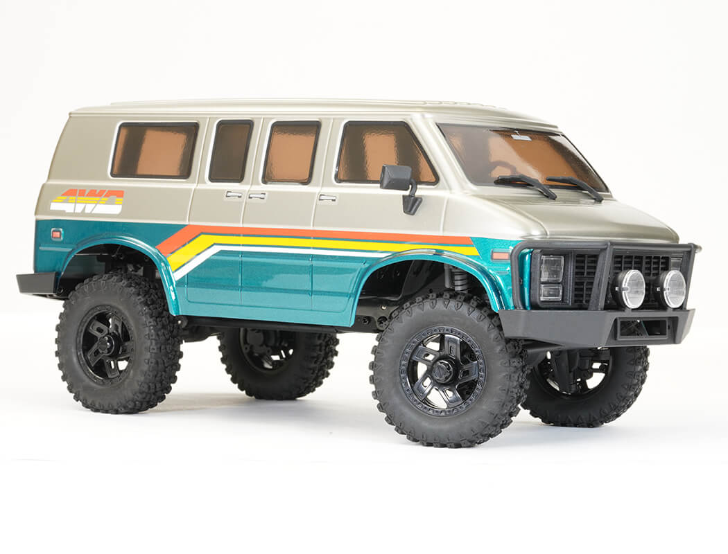 FTX Outback Mini XP 1:18 Evo Van Trail RTR - Metal Grey