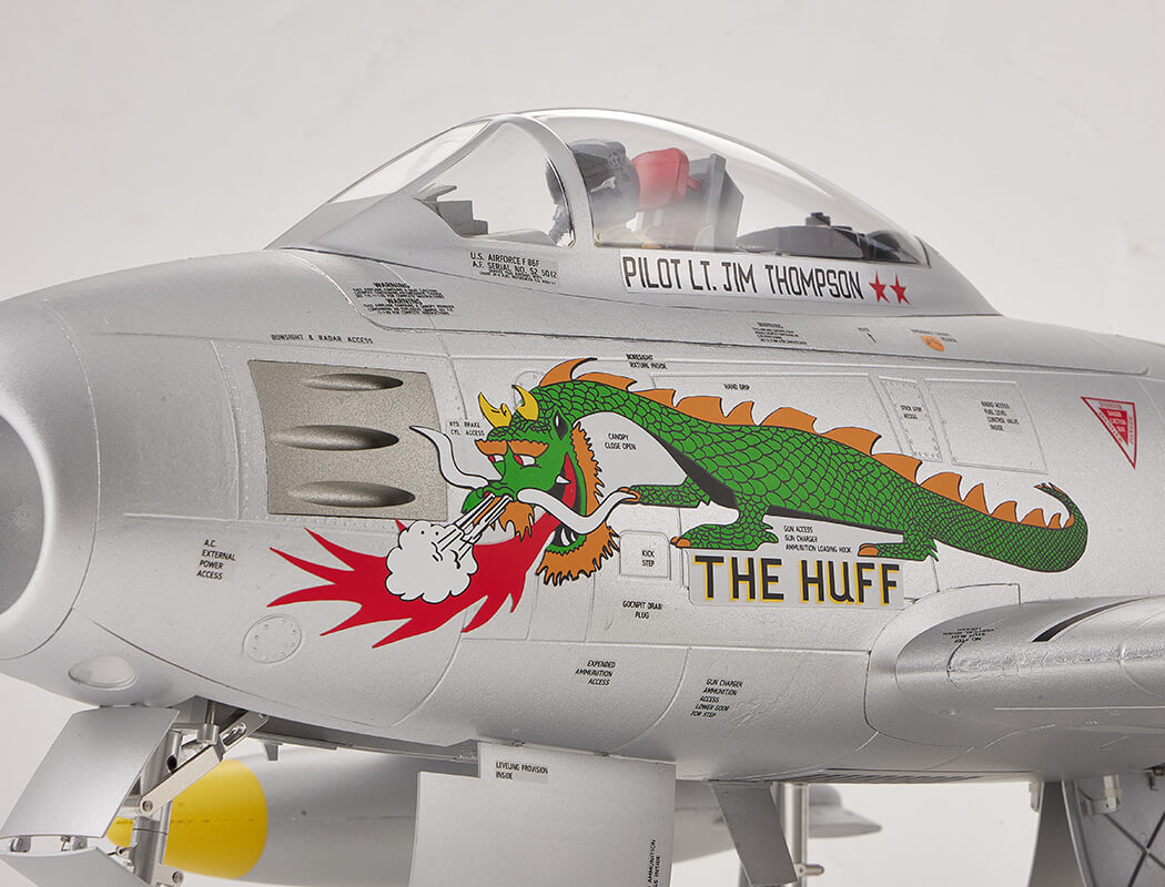 FMS 80MM F-86 THE HUFF PNP SILVER FMS143PSL