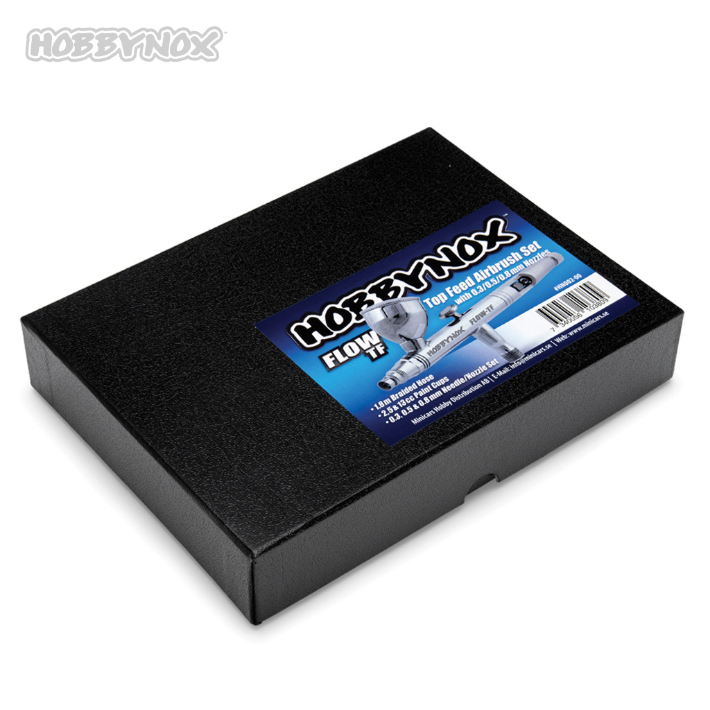 Hobbynox FLOW-TF V2 AIRBRUSH TOP FEED 0.3/0.5/0.8MM