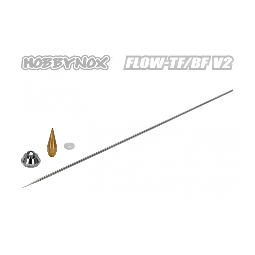 Hobbynox FLOW-TF V2 AIRBRUSH TOP FEED 0.3/0.5/0.8MM
