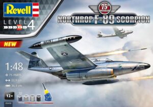 Revell "Northrop F-89 Scorpion" 50th Anniversary Gift Set 1/48 05650