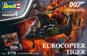 Revell James Bond "Eurocopter Tiger" Gift Set 1/72 05654