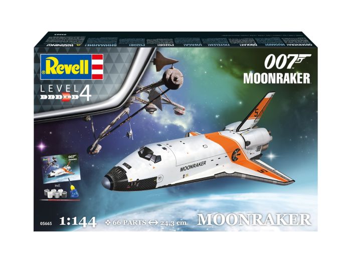 Revell James Bond "Moonraker Space Shuttle" Gift Set 1/144 05665