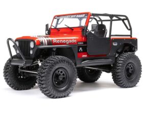 Axial 1/10 SCX10 III Jeep CJ-7 4WD Brushed RTR - Red