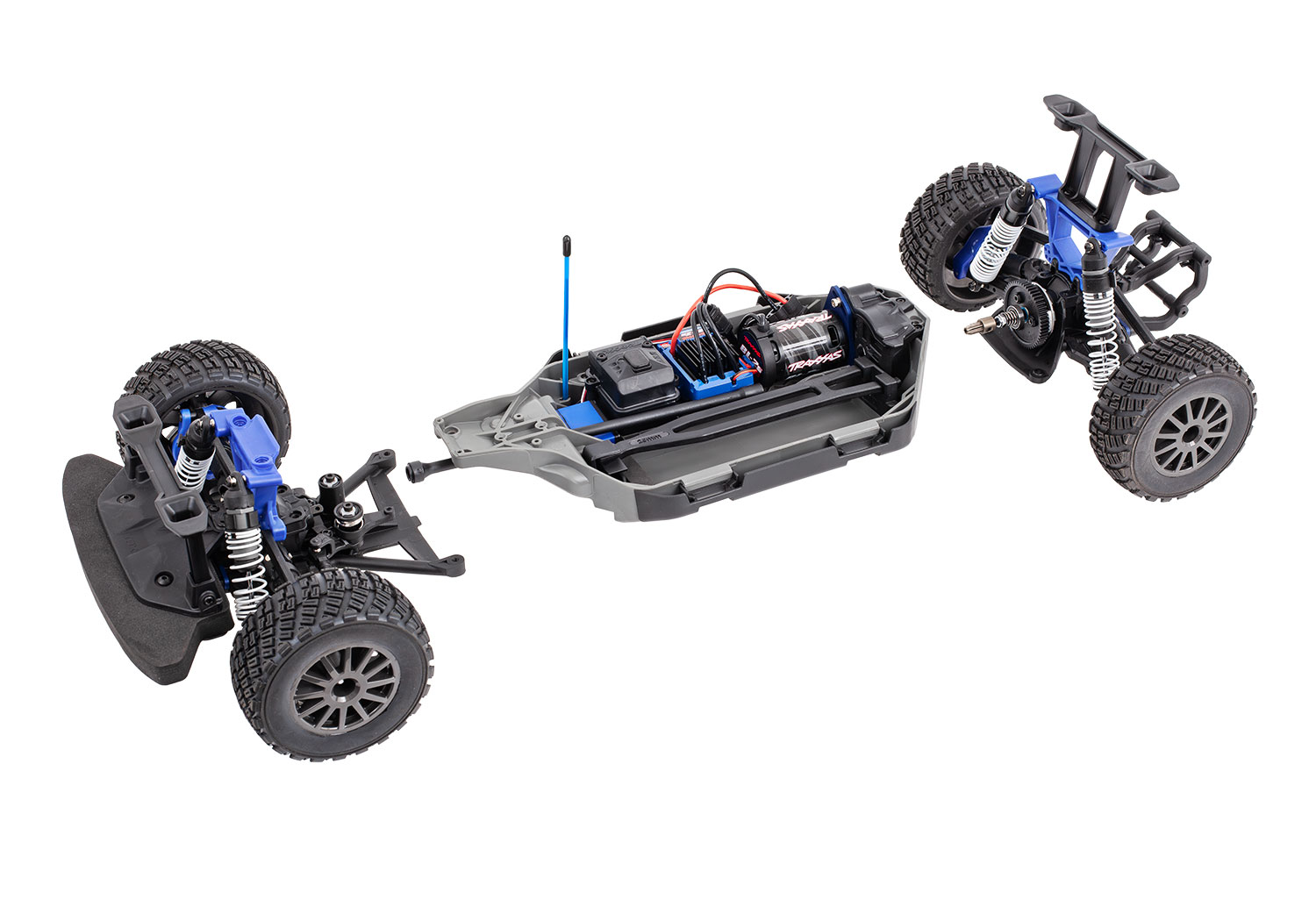 Traxxas Fiesta ST Blue Rally BL2-S 1/10 TRX74154-4-BLUE - Image 7