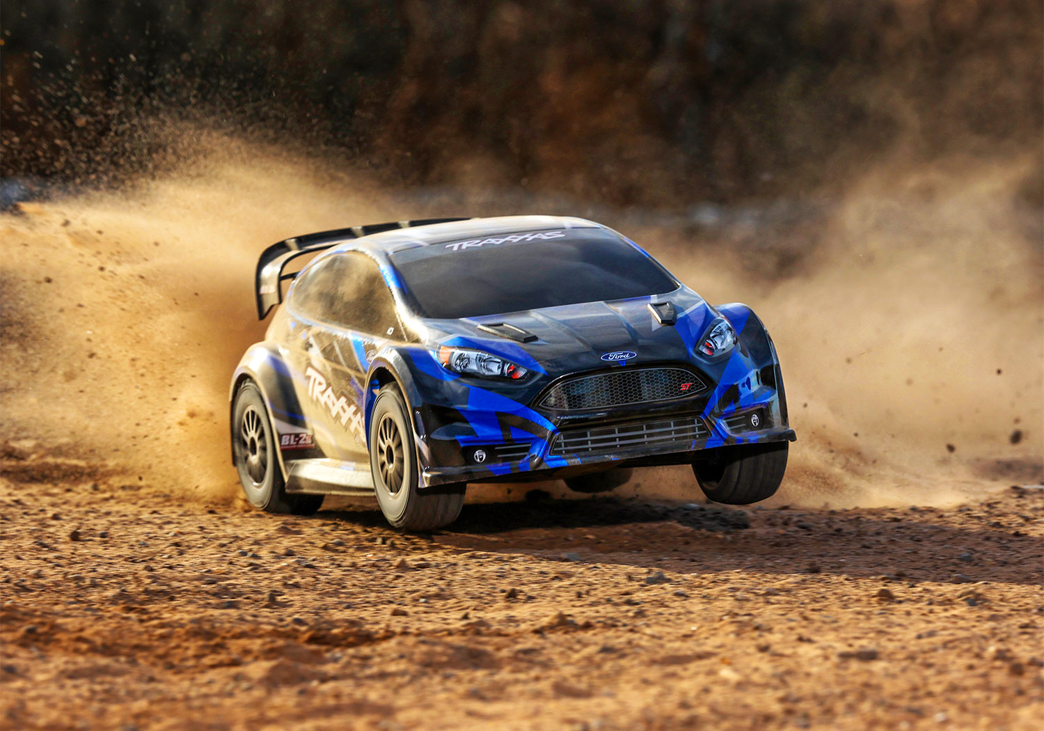 Traxxas Fiesta ST Blue Rally BL2-S 1/10 TRX74154-4-BLUE - Image 12