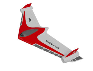 XFLY EAGLE 40MM EDF FLYING WING WITHOUT TX/RX/BATTERY WITH GYRO - RED